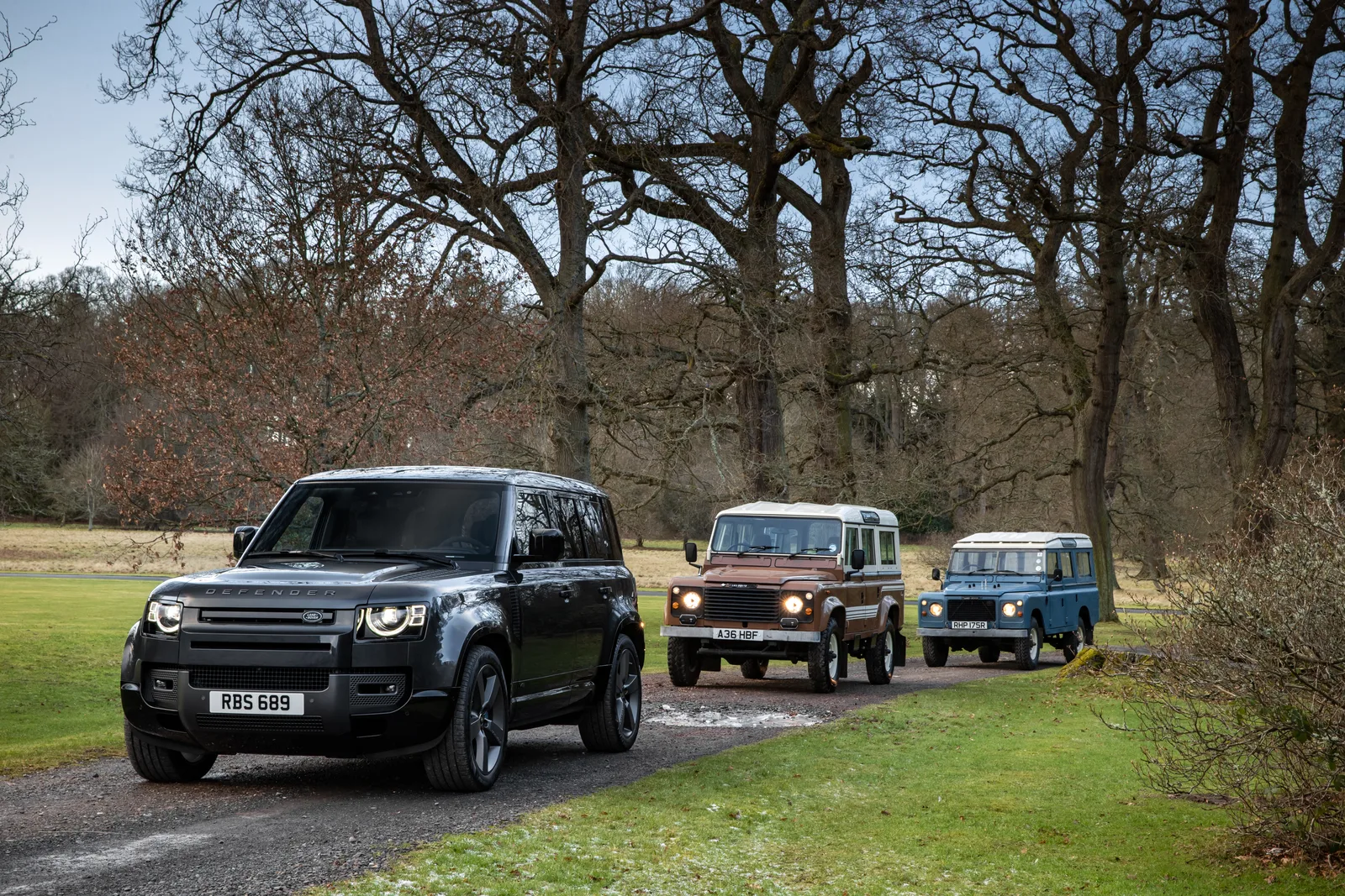 Two Words: V8 Defender