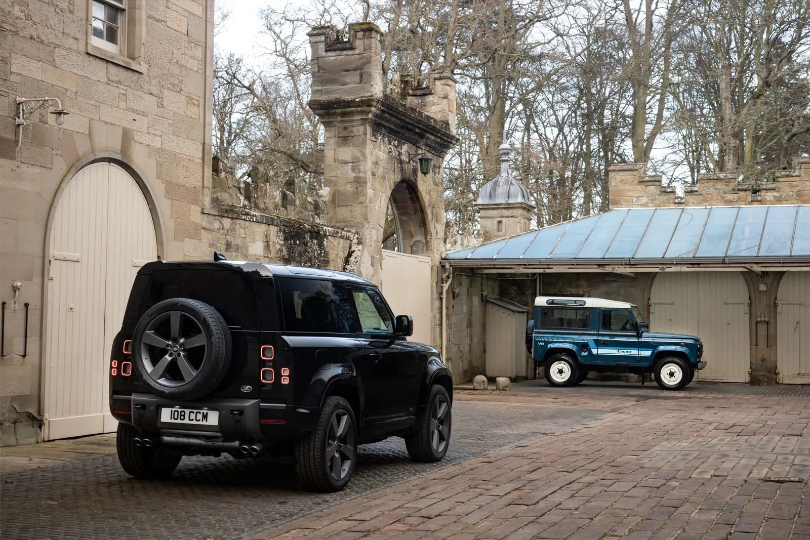 Two Words: V8 Defender