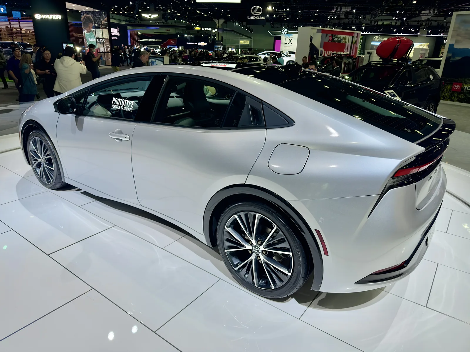 A Sexy Prius? Checking out the 2023 Toyota Prius at the LA Auto Show