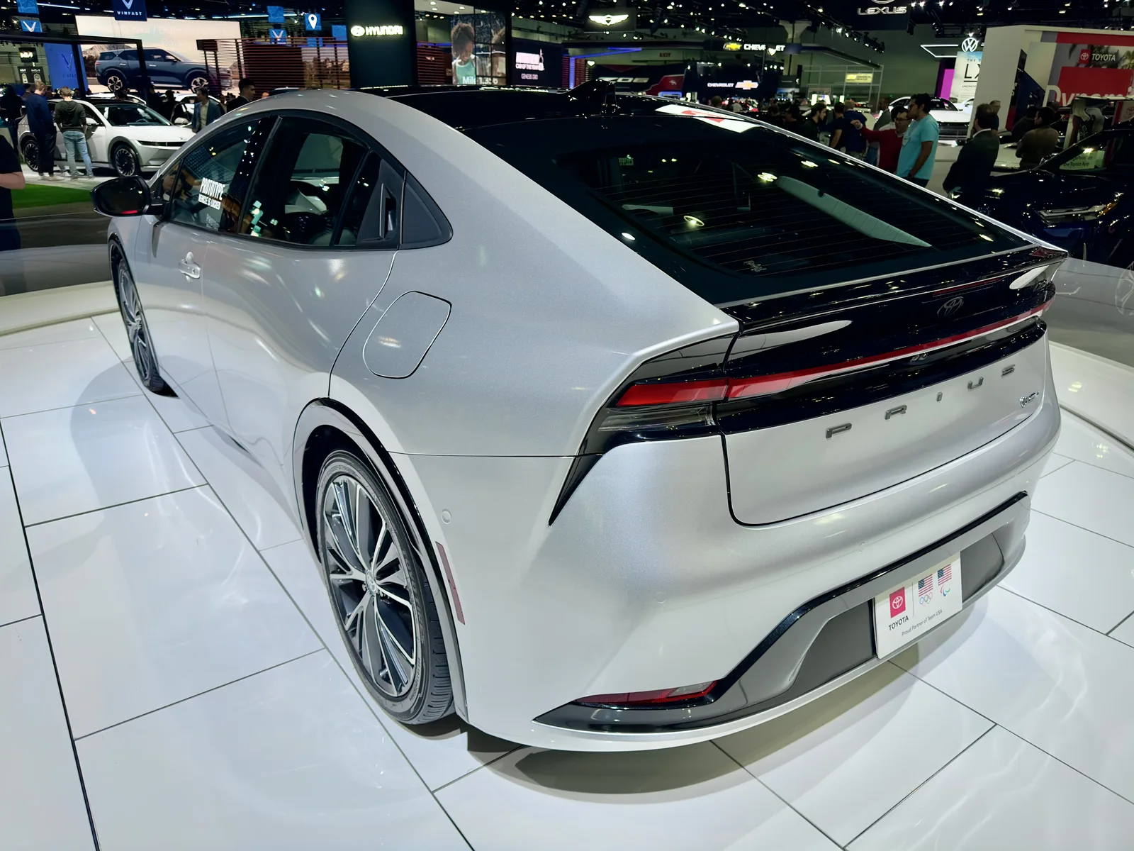 A Sexy Prius? Checking out the 2023 Toyota Prius at the LA Auto Show