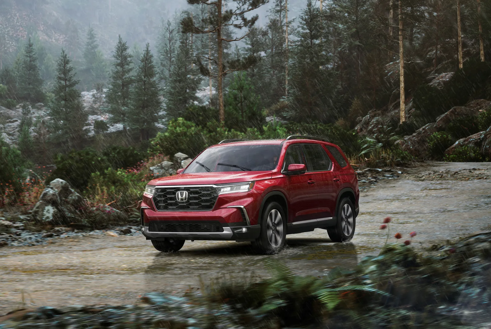 Honda's 3-Row Goes Rugged! 2023 Honda Pilot TrailSport