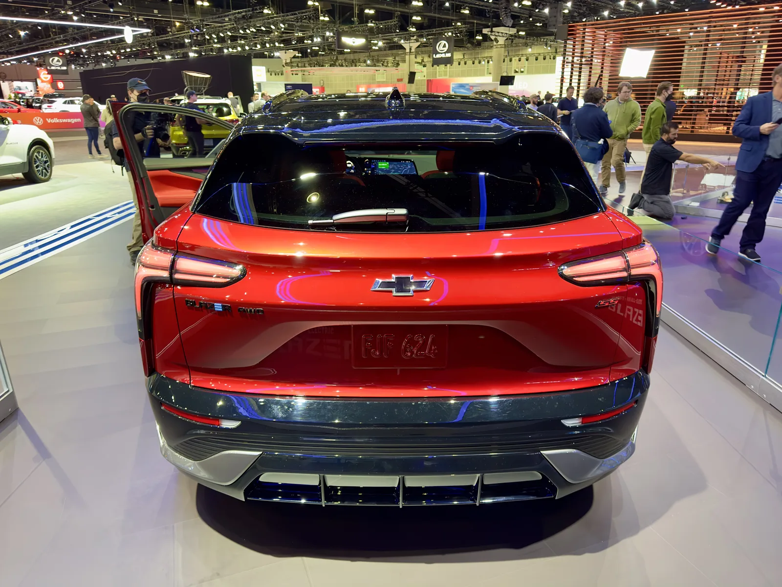 Should it be the Nomad? 2024 Chevy Blazer EV SS at the Los Angeles Auto Show