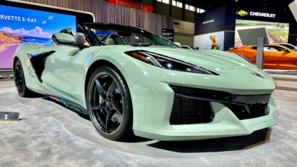 2024 Chevrolet Corvette E-Ray at the Chicago Auto Show: The Quickest Vette Yet!
