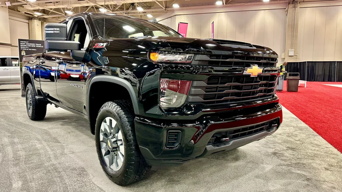 BREAKING!!! 2024 Chevrolet Silverado 2500 HD Custom Z71 from the North Texas Auto Show