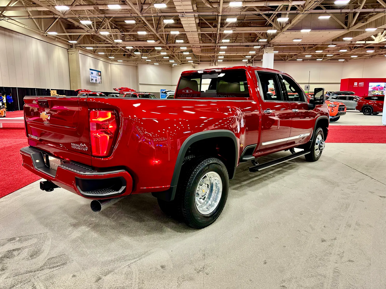 2024 Chevrolet Silverado 3500 HD High Country at the North Texas Auto Show