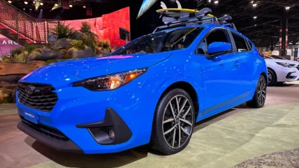2024 Subaru Impreza at the Chicago Auto Show