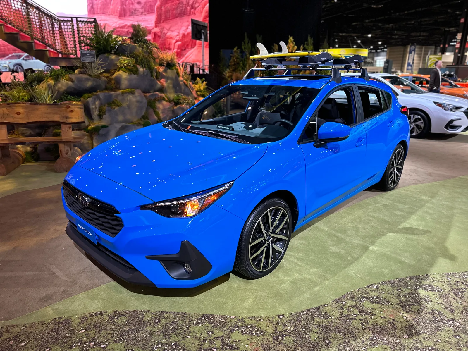 2024 Subaru Impreza at the Chicago Auto Show