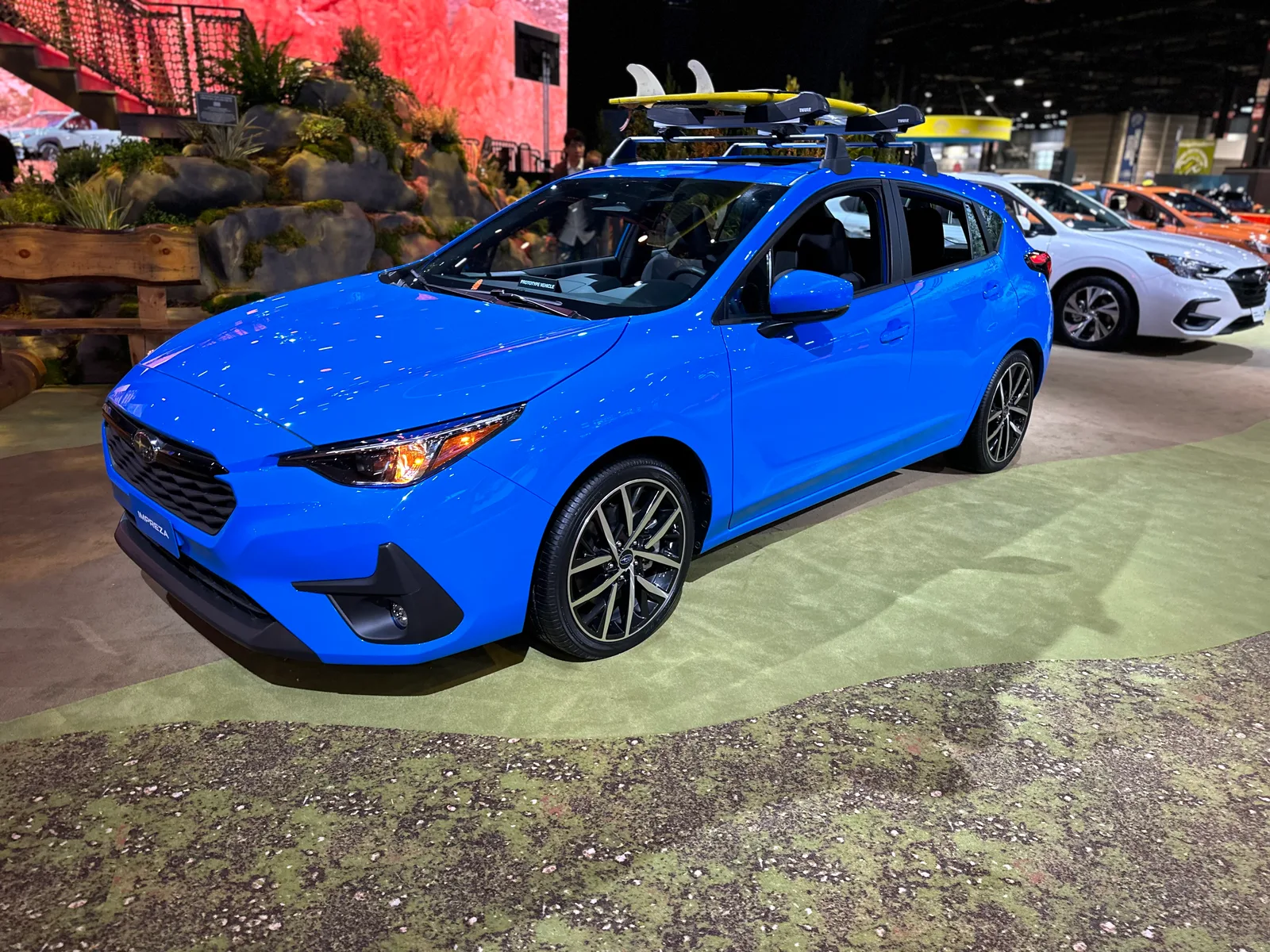 2024 Subaru Impreza at the Chicago Auto Show