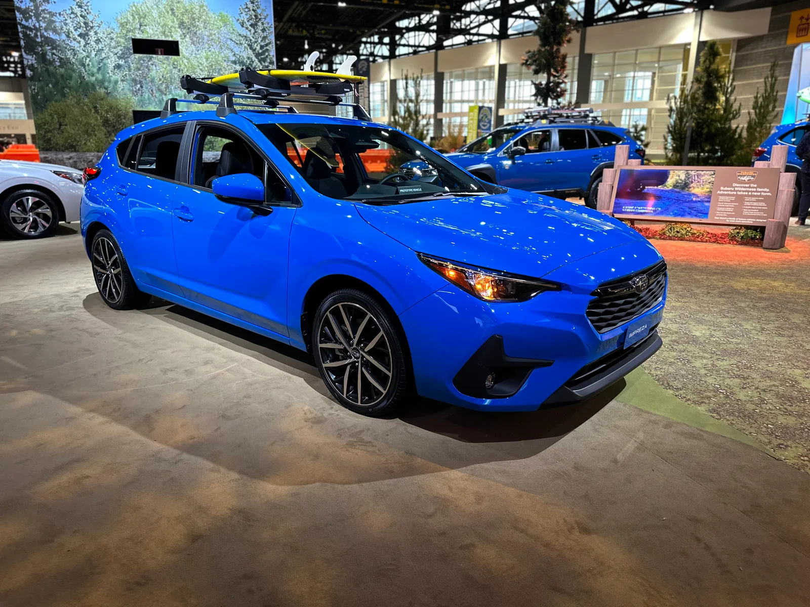 2024 Subaru Impreza at the Chicago Auto Show