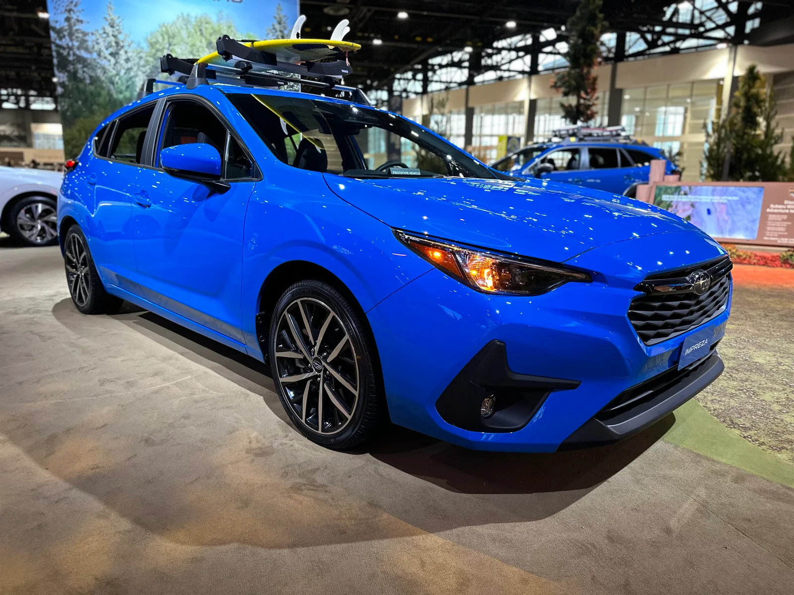 2024 Subaru Impreza at the Chicago Auto Show