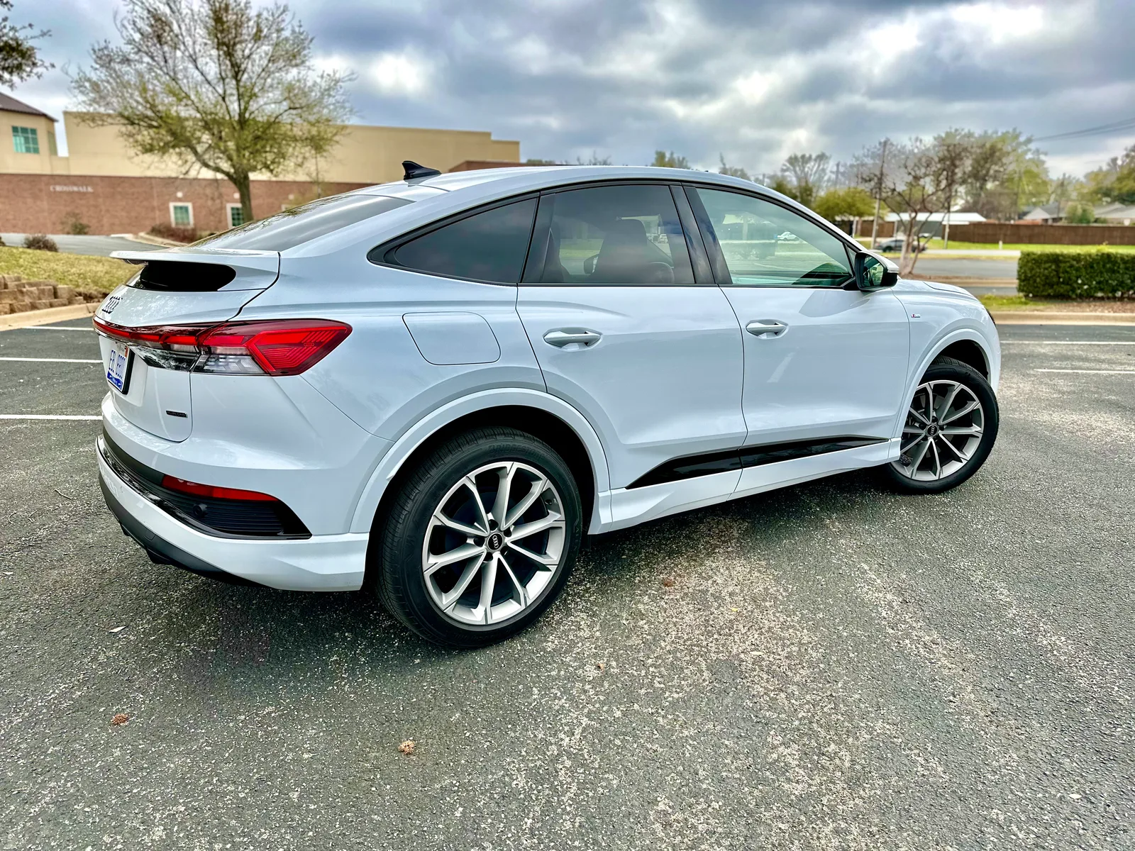 2022 Audi Q4 Sportback e-tron Family Review with Child Seat Installation