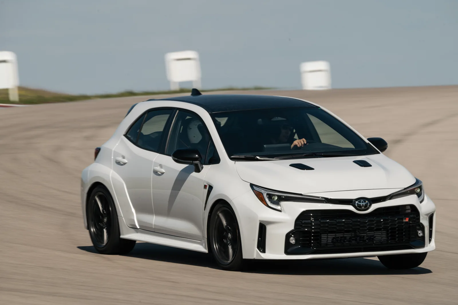 2023 Toyota GR Corolla on the Track