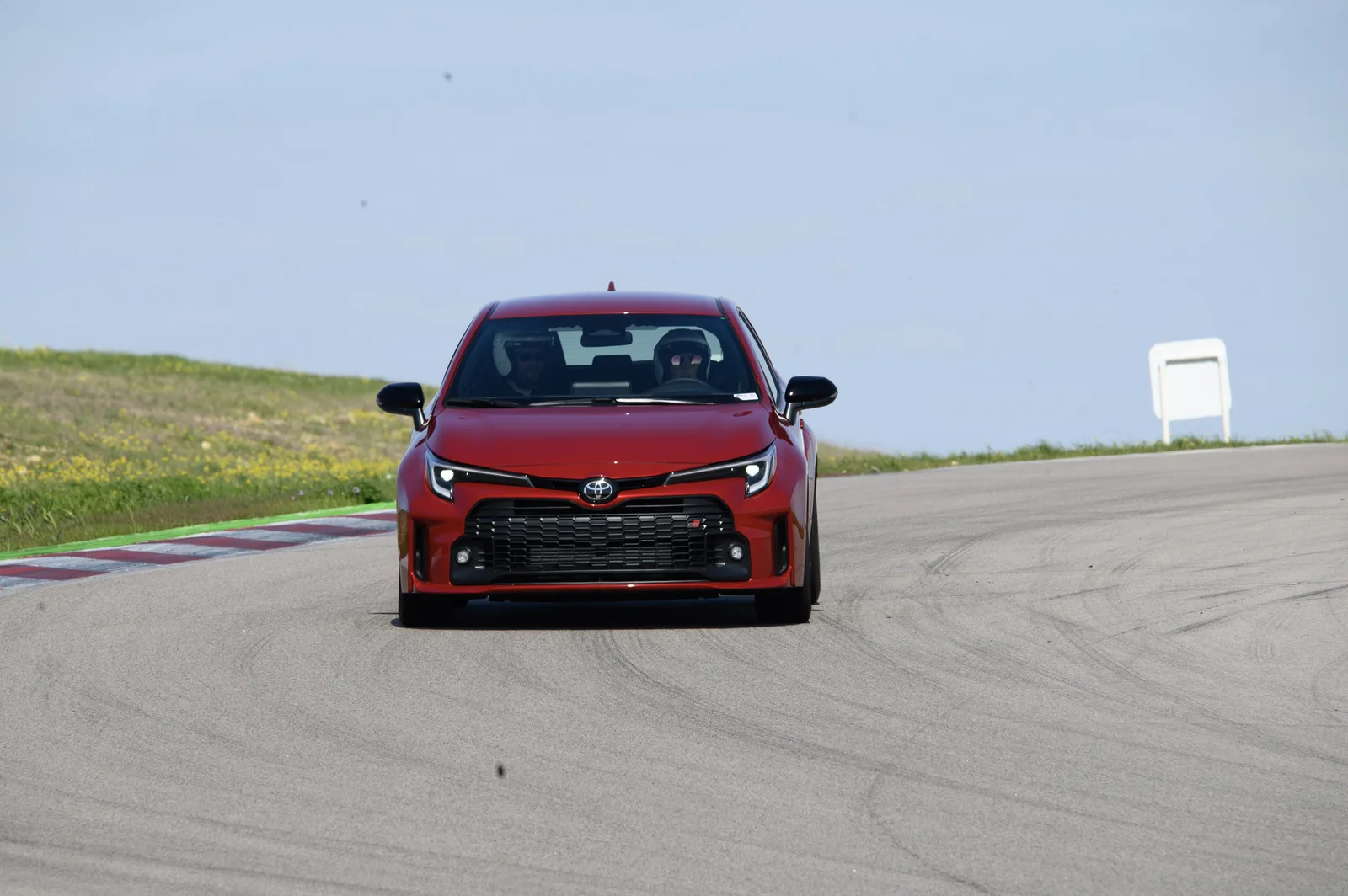 2023 Toyota GR Corolla on the Track
