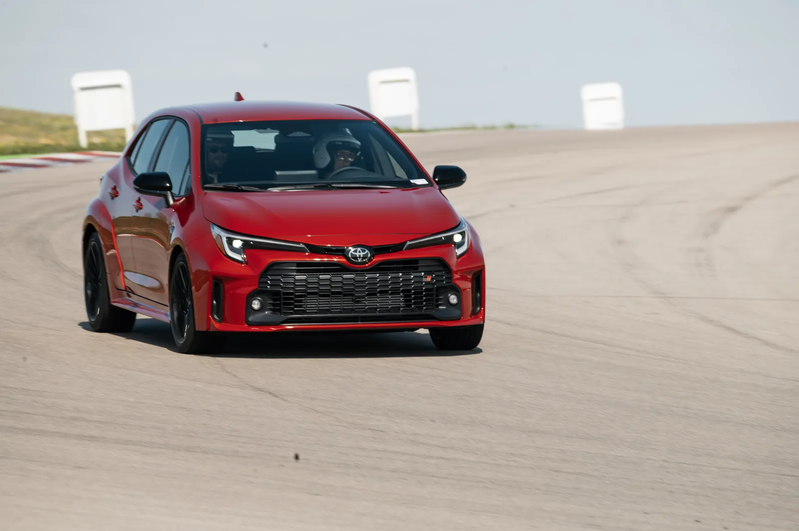 2023 Toyota GR Corolla on the Track