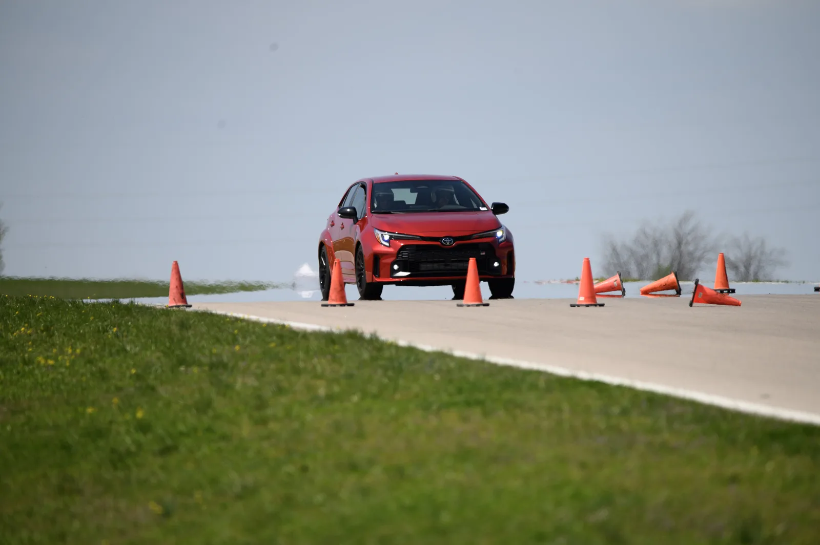 2023 Toyota GR Corolla on the Track