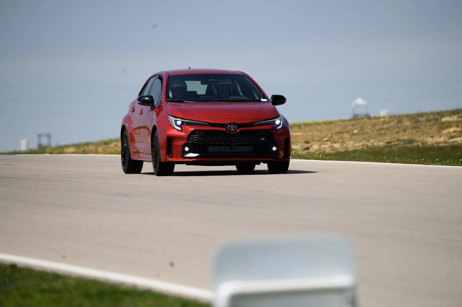 2023 Toyota GR Corolla on the Track