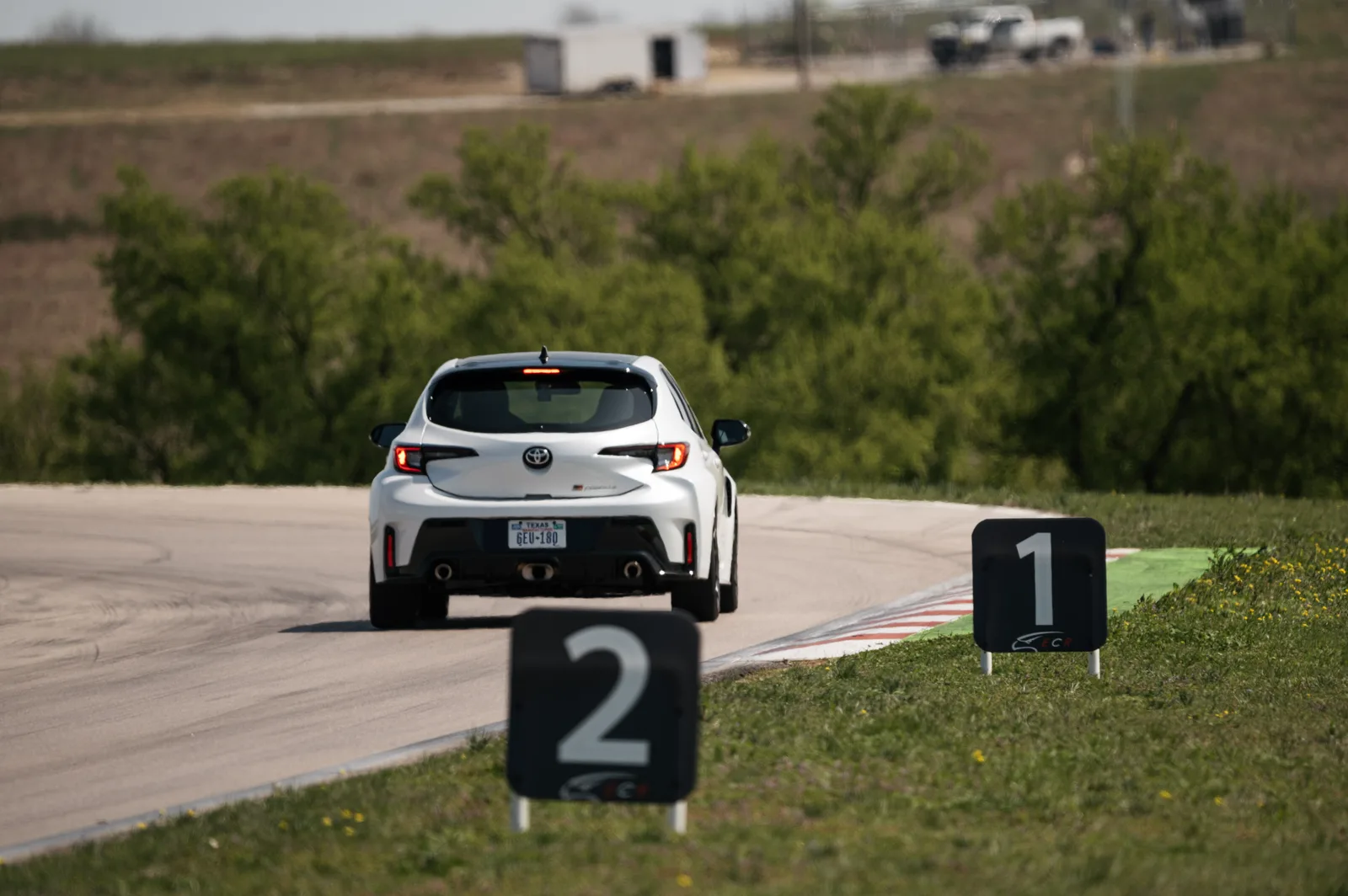 2023 Toyota GR Corolla on the Track