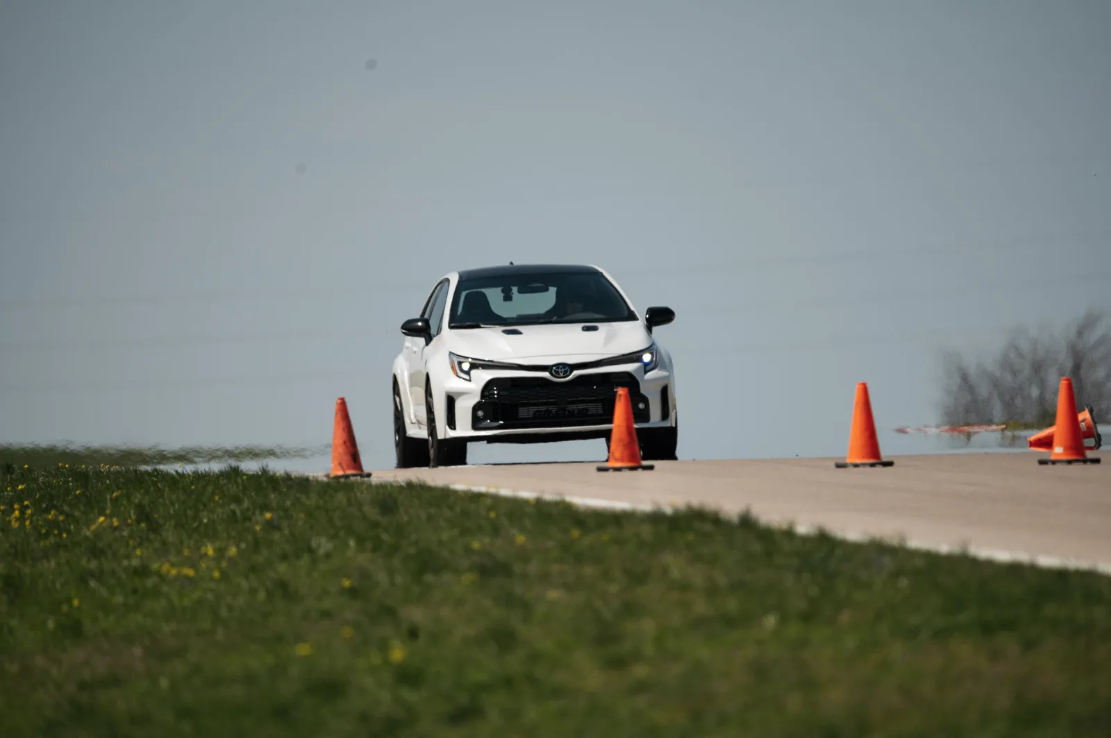 2023 Toyota GR Corolla on the Track