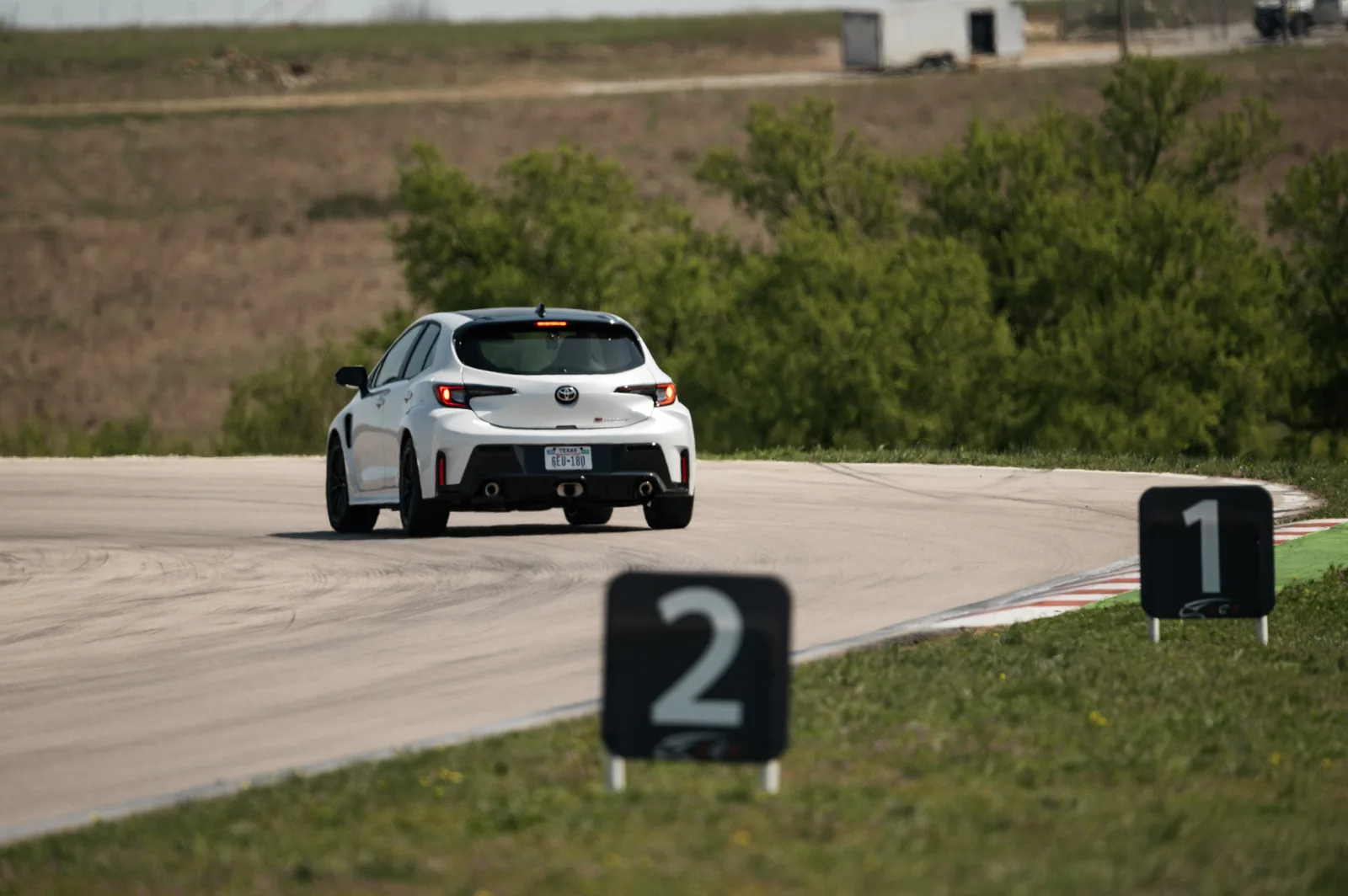 2023 Toyota GR Corolla on the Track