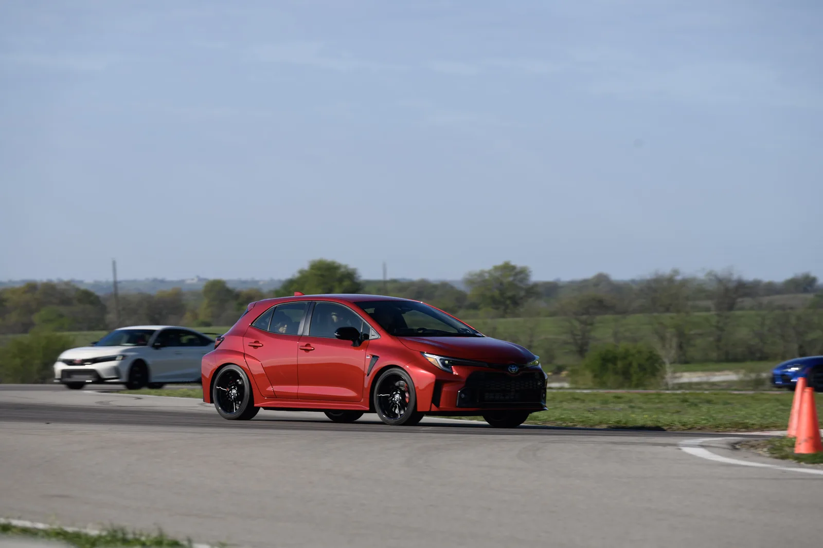 2023 Toyota GR Corolla on the Track