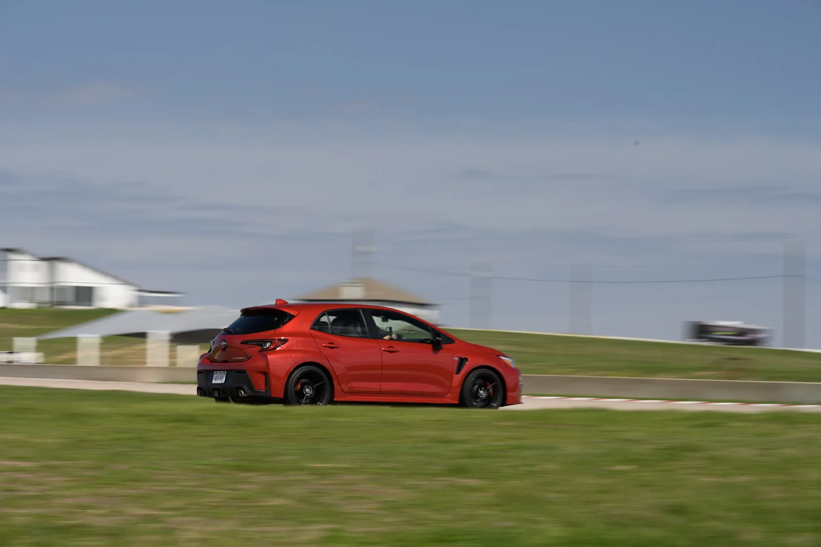 2023 Toyota GR Corolla on the Track