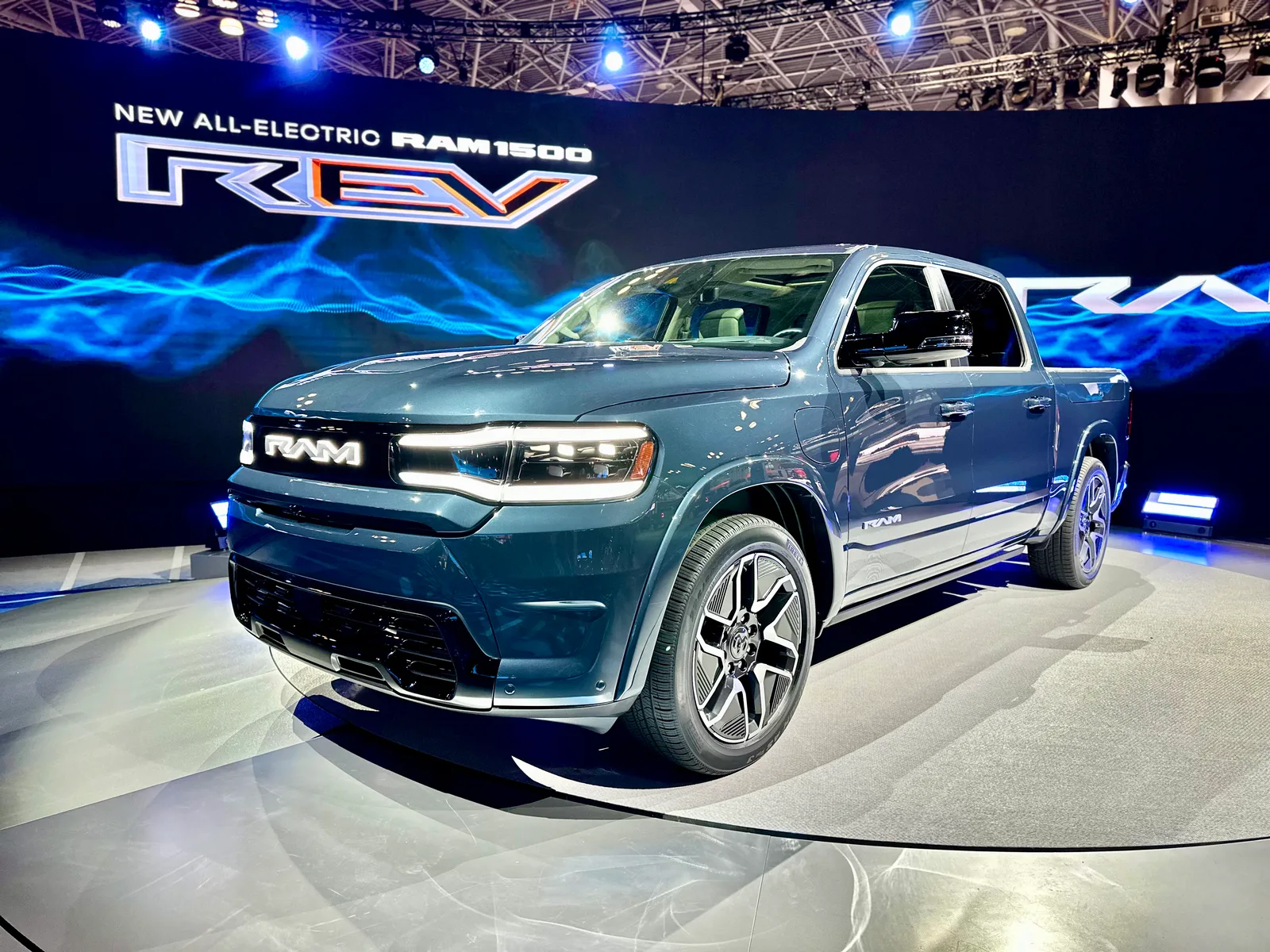 2025 Ram 1500 REV Debuts in New York