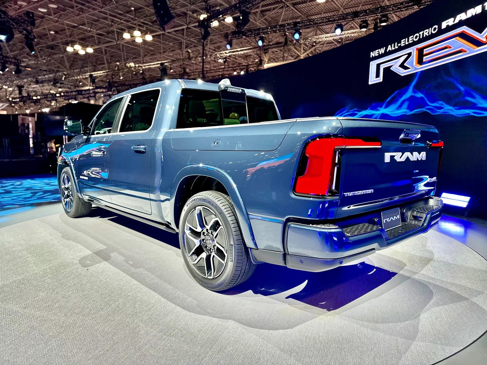 2025 Ram 1500 REV Debuts in New York