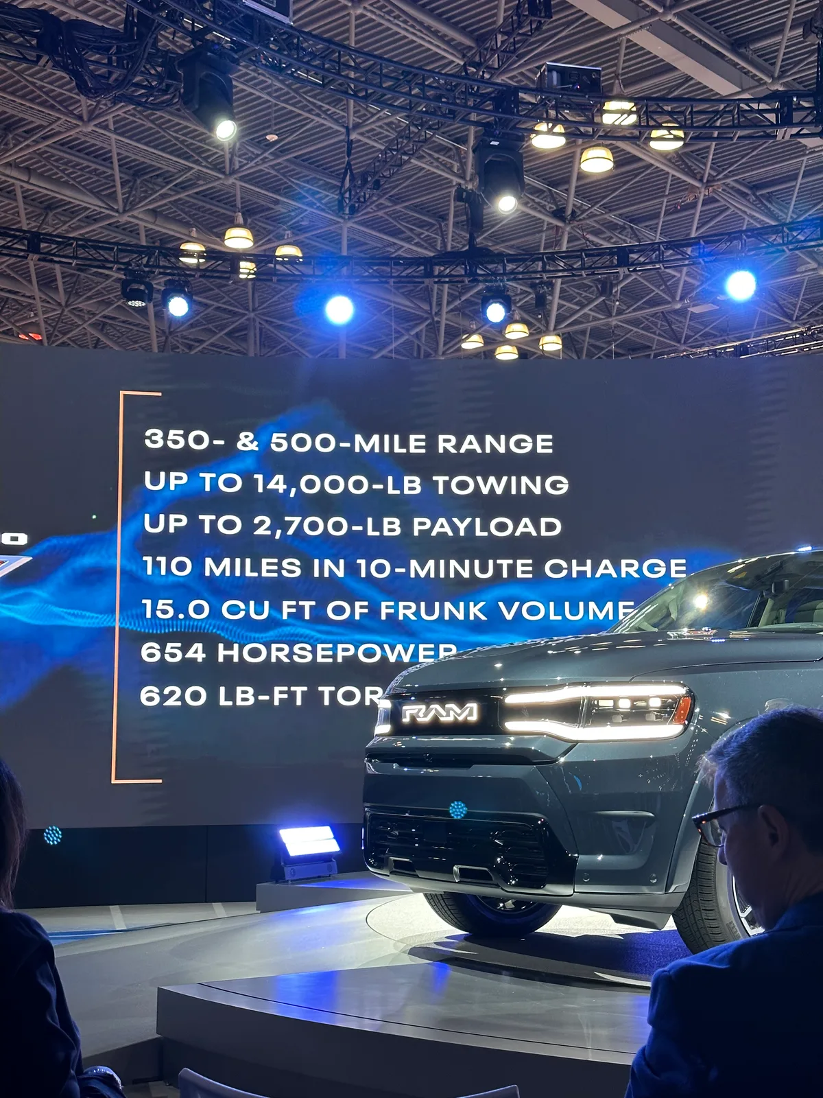 2025 Ram 1500 REV Debuts in New York