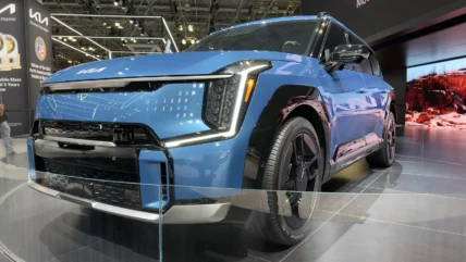 Kia EV9 Debuts in New York