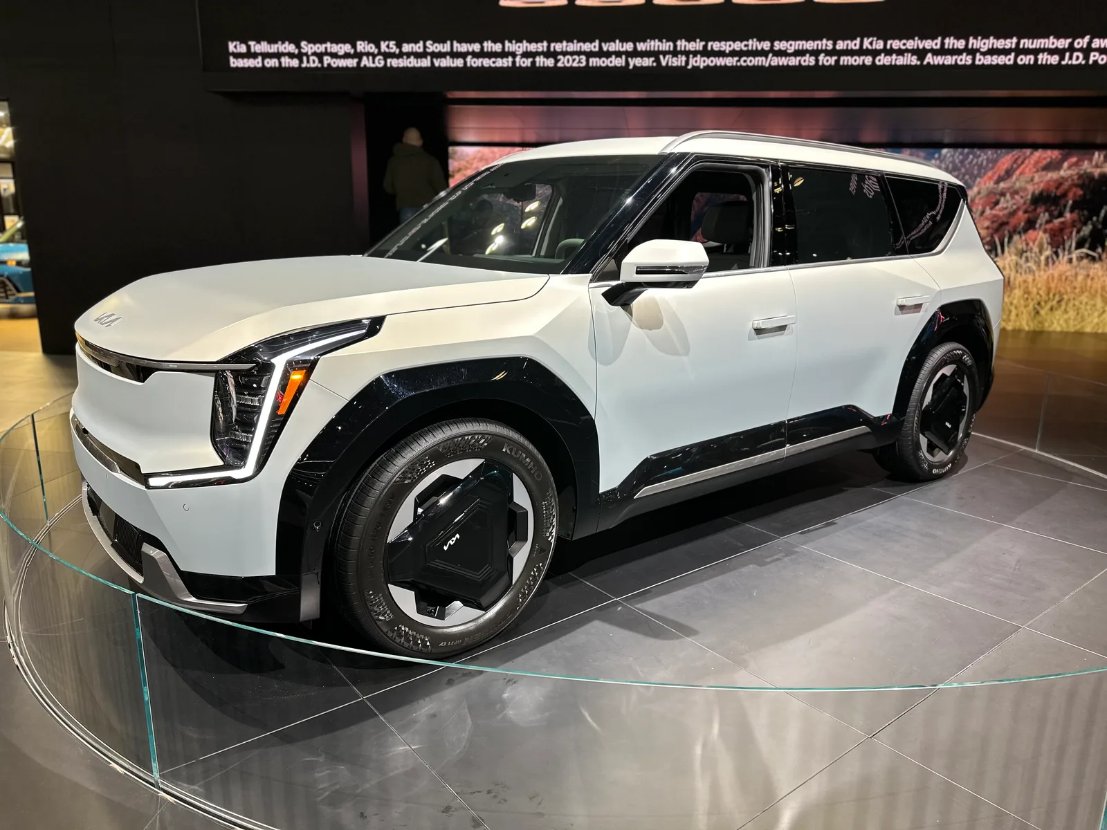 Kia EV9 Debuts in New York