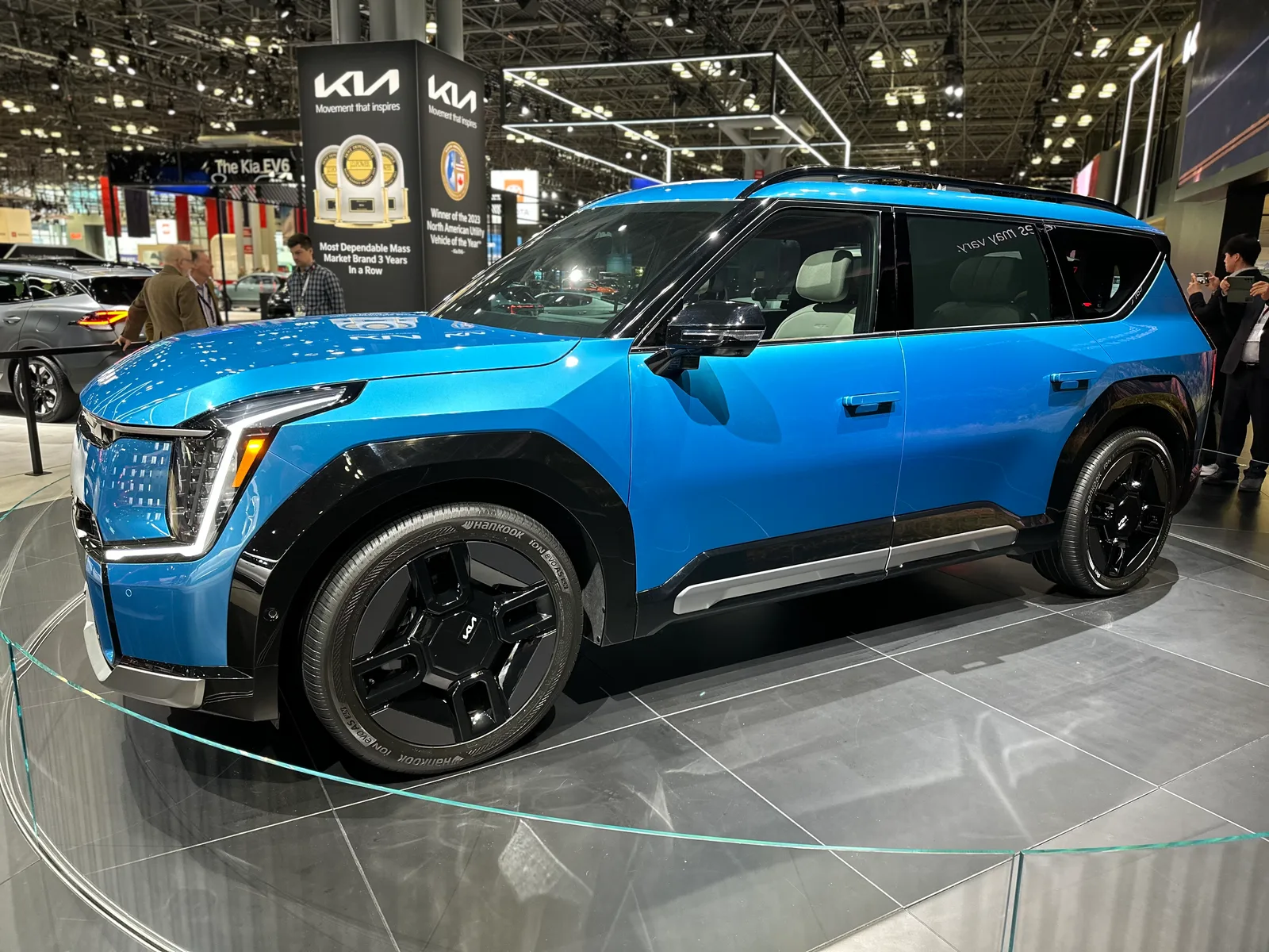 Kia EV9 Debuts in New York