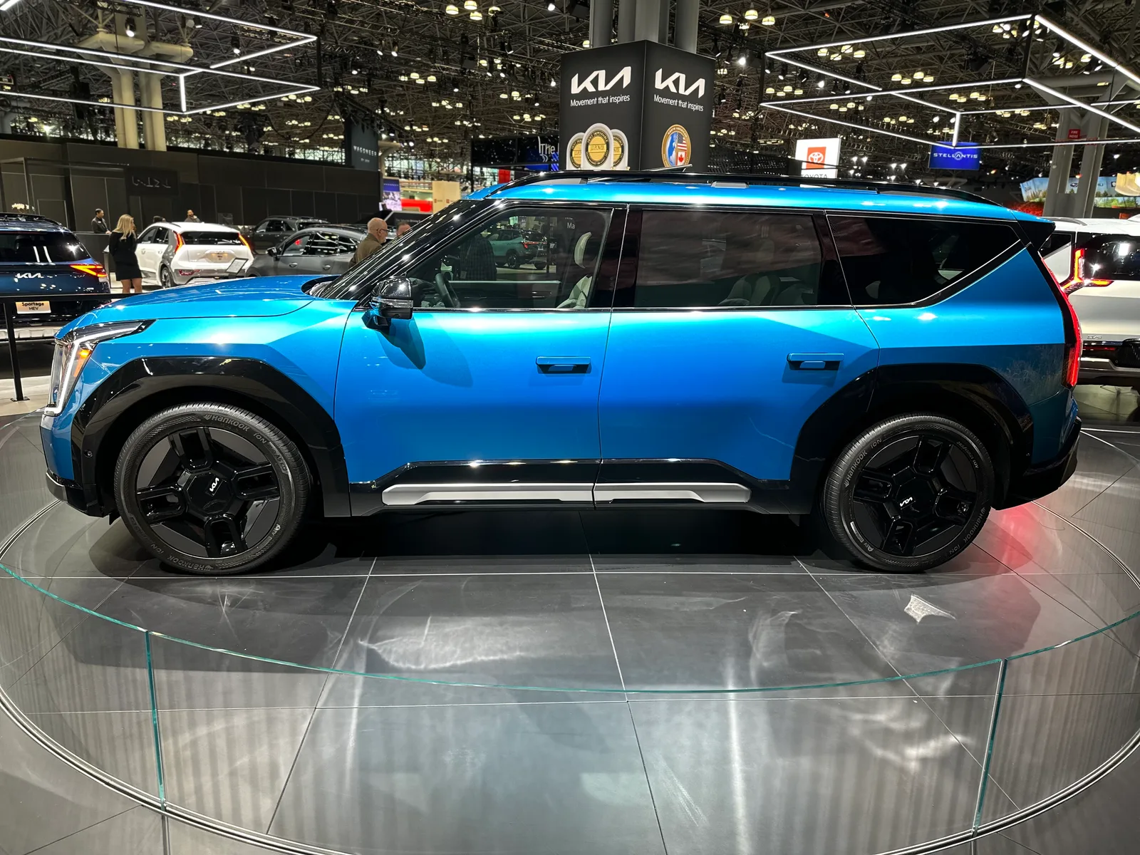 Kia EV9 Debuts in New York