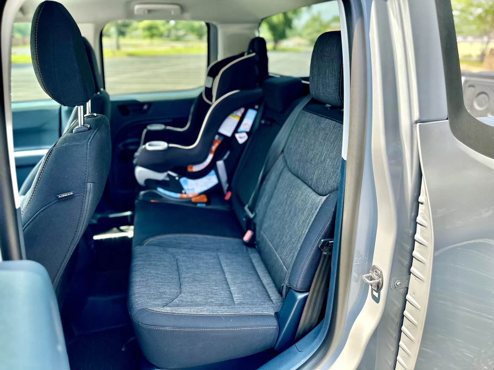 2023 Ford Maverick XLT Tremor Family Review with Child Seat Installation and Real World Fuel Economy