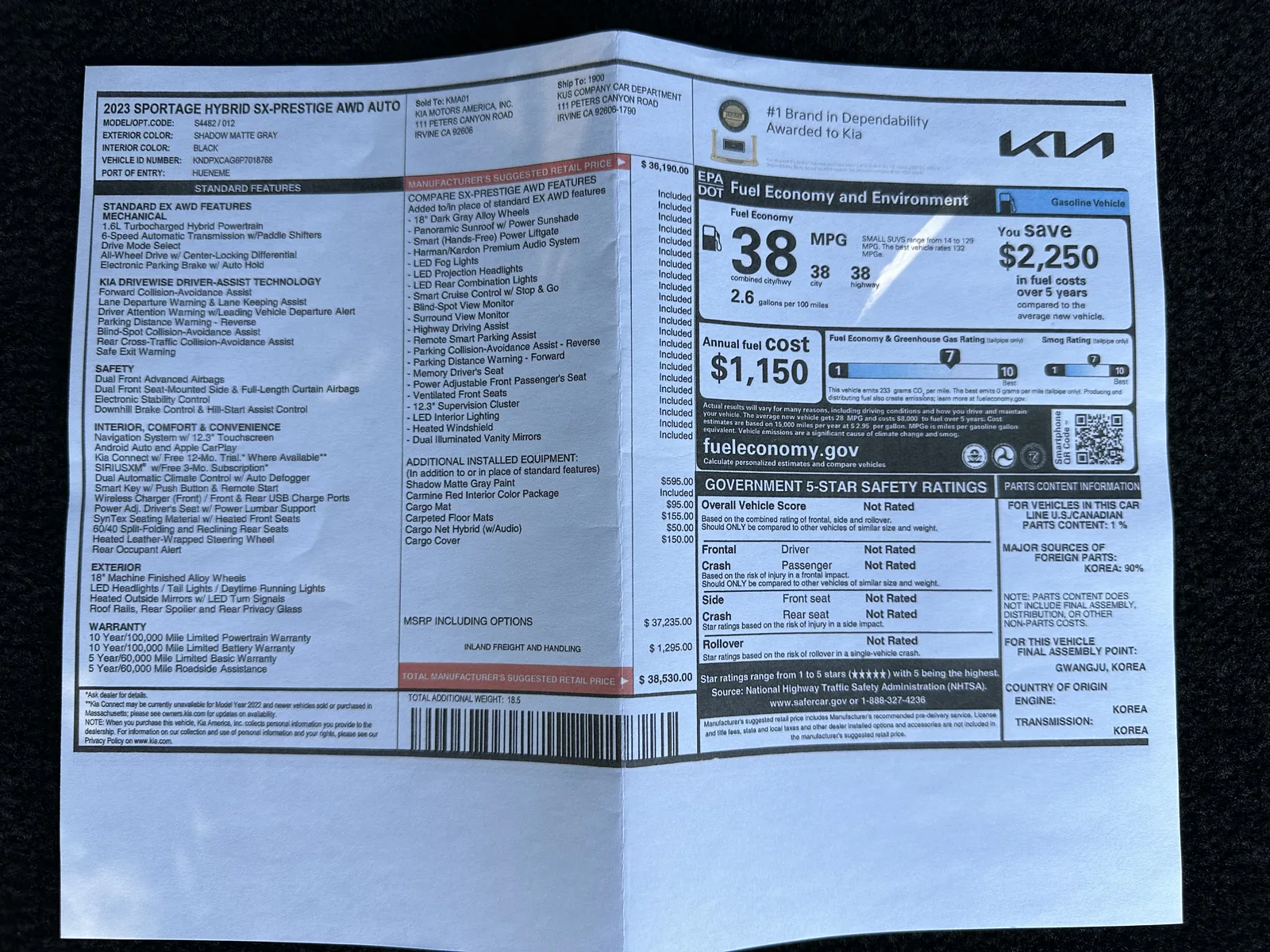 2023 Kia Sportage Hybrid SX-Prestige: An ALMOST Perfect Kia