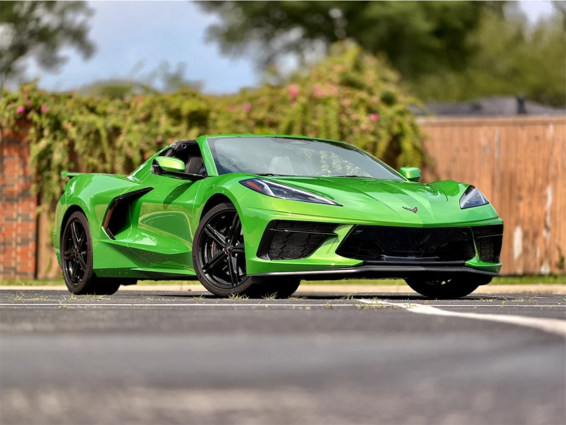 Chevrolet Corvette, which already received an all-new small-block V8