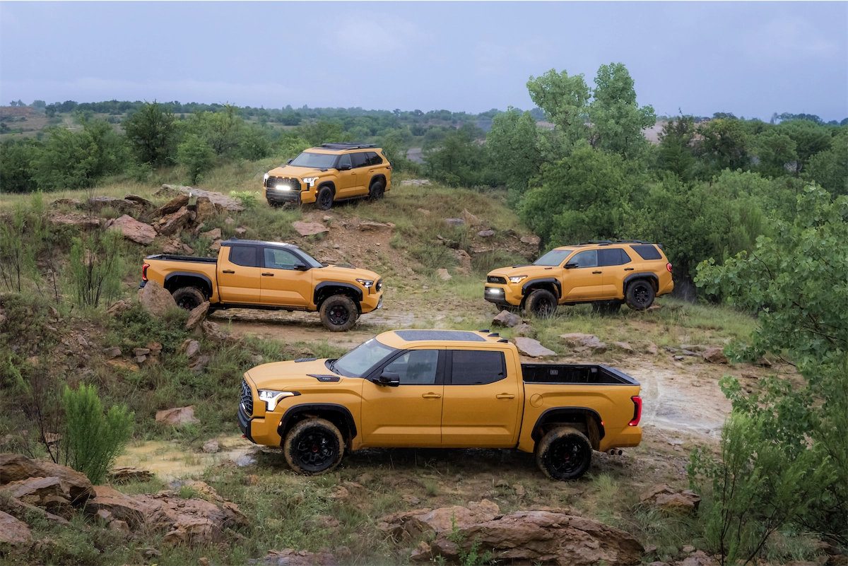 Toyota Brings the Buzz: The 2027 TRD Pro Goes Honeycomb