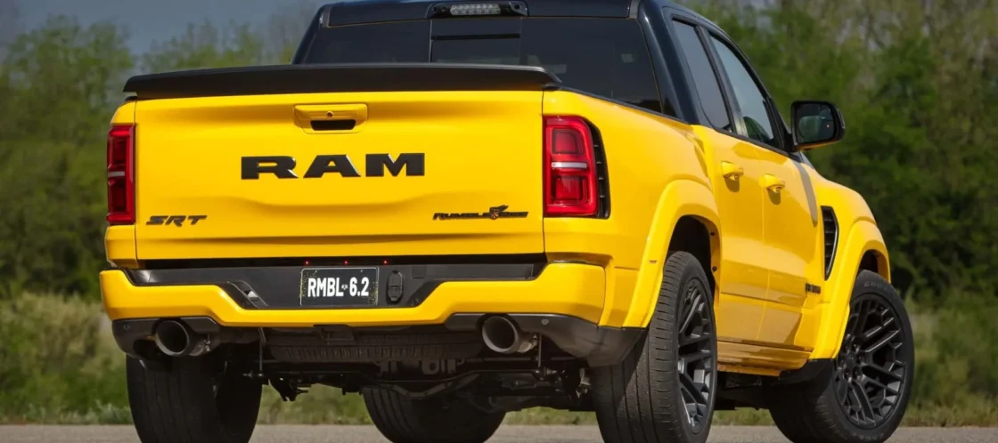 Ram Rumble Bee SRT with supercharged Hellcat V8