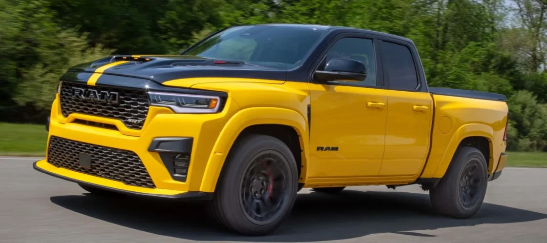 2027 Ram Rumble Bee in Solar Yellow