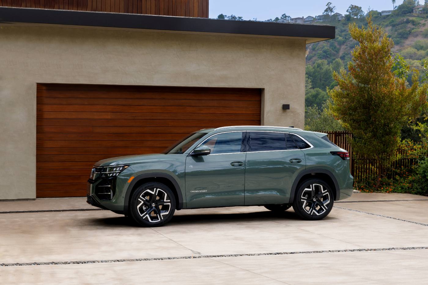 2027 VW Atlas Cross Sport side profile