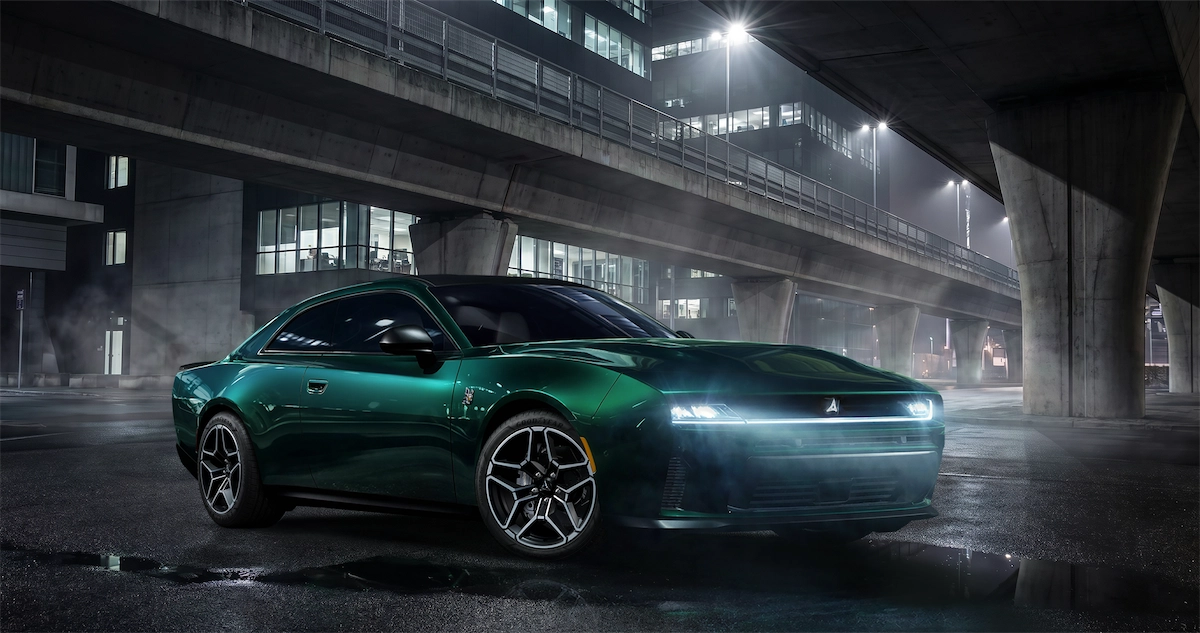 Dodge Charger Scat Pack in vivid Cha Ching Green