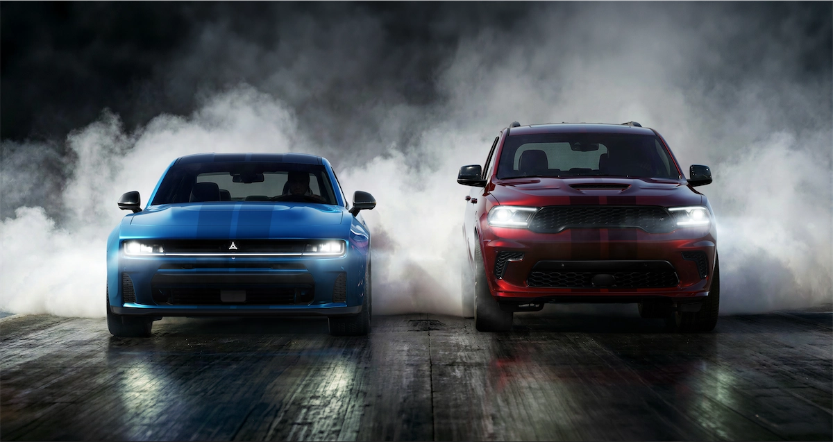 Dodge performance vehicles at Roadkill Nights