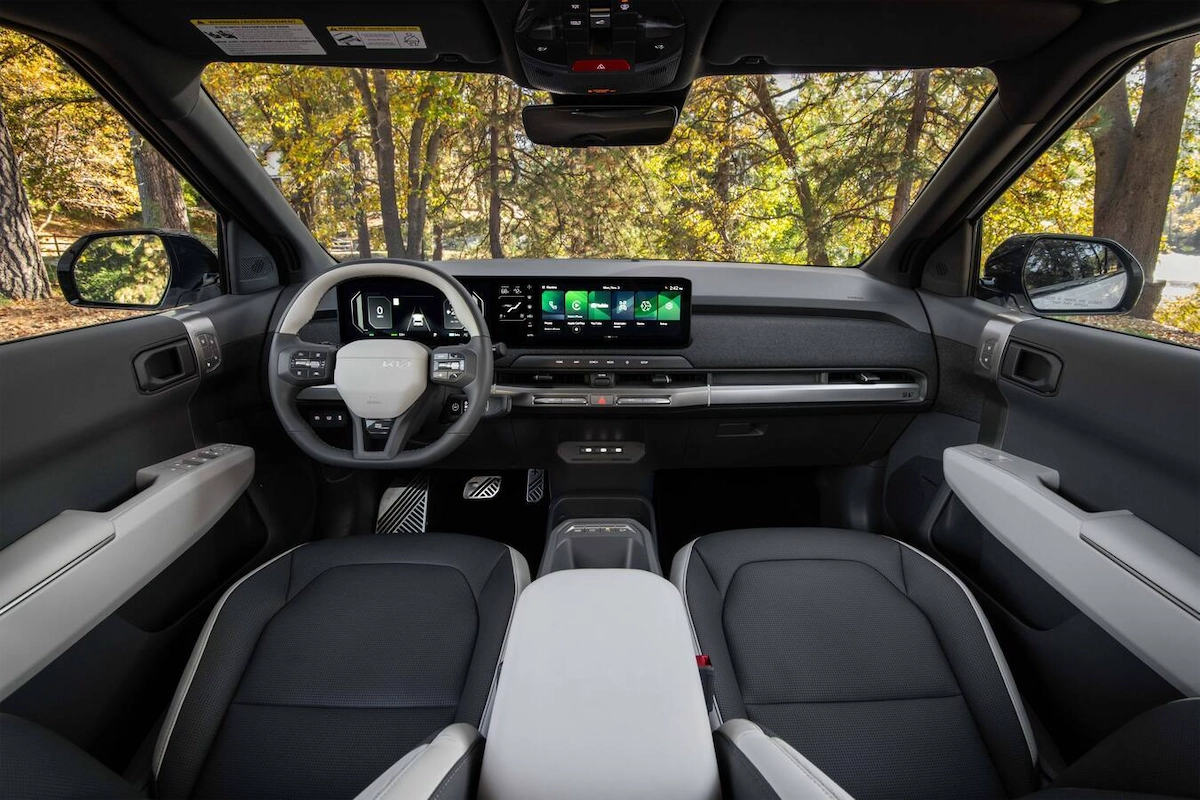 2027 Kia EV3 interior and dashboard