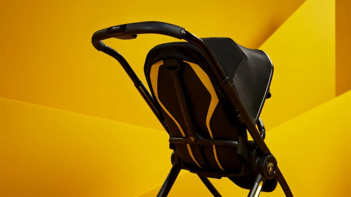 Lamborghini Reef AL Giallo luxury stroller
