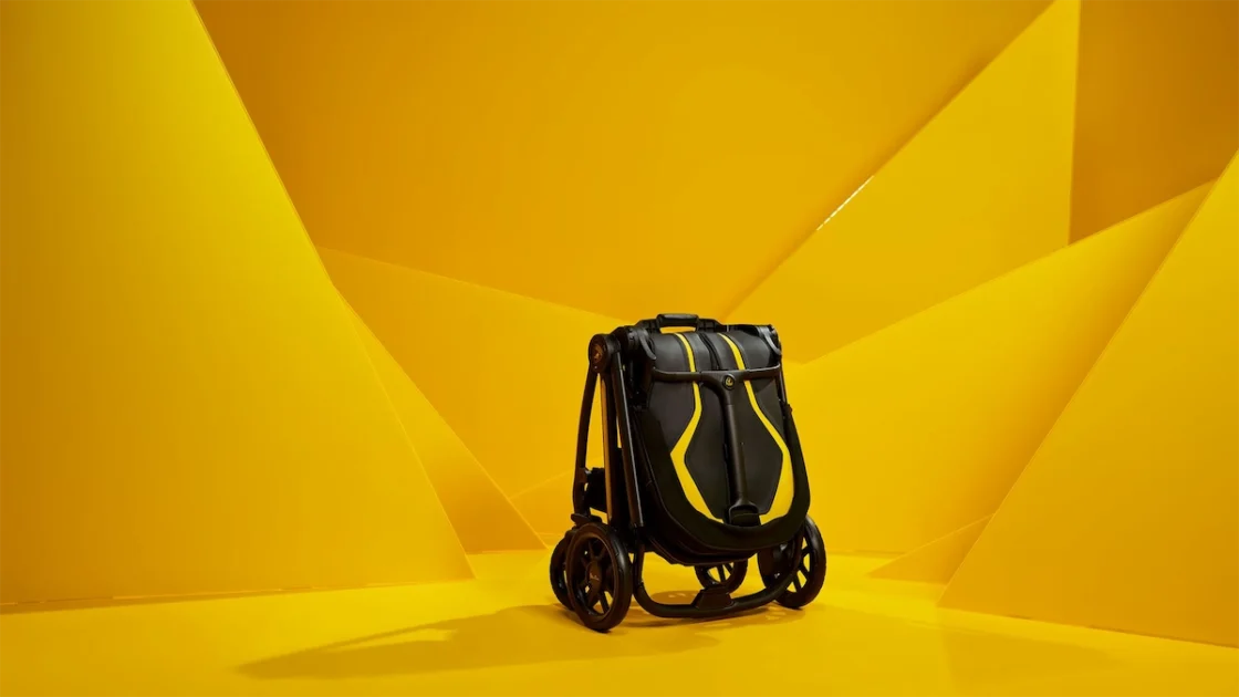 Lamborghini stroller parked, limited to 500 units