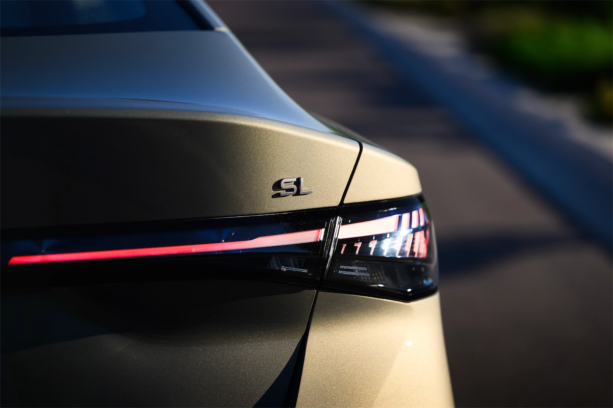 2027 Nissan Sentra SL LED tail lamp detail