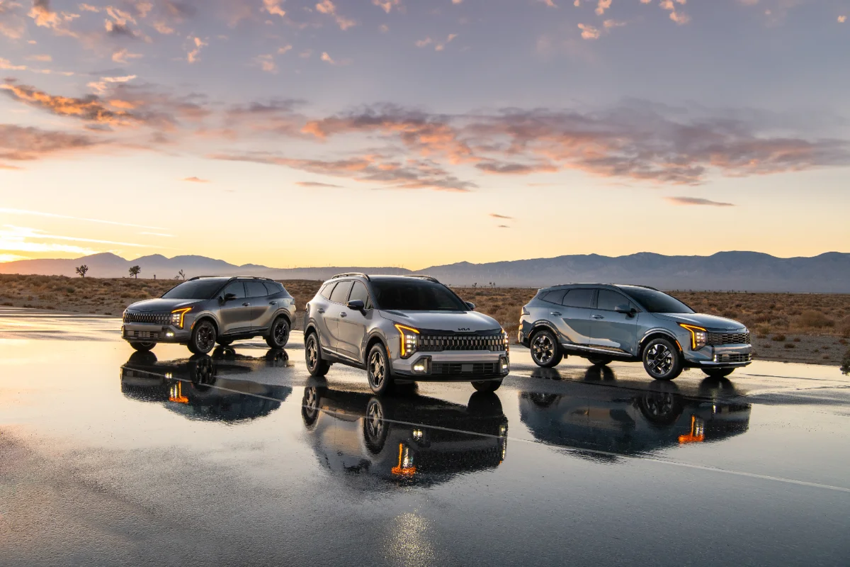 2027 Kia Sportage lineup of three models