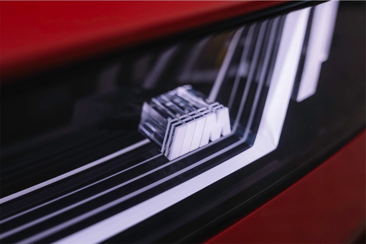 BMW M Concept Neue Klasse front lighting and kidney design