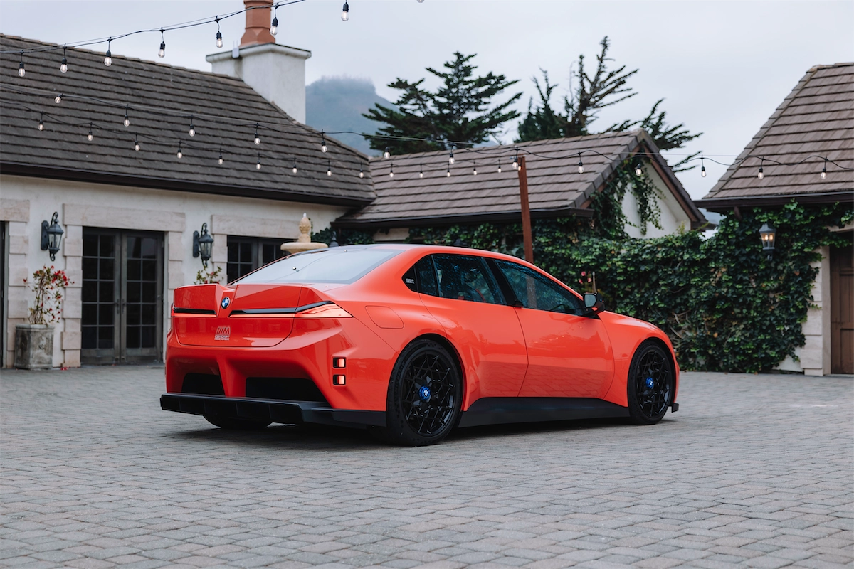 BMW M Concept Neue Klasse rear three-quarter