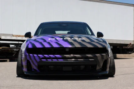 Dodge Charger with new Tinted Dual Stripes
