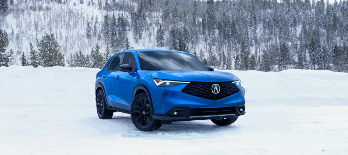 2026 Acura ADX in the snow